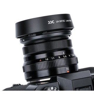 特價 BLACK黑色)JJC富士副廠Fujifilm遮光罩LH-JXF35C相容LH-XF35II遮光罩