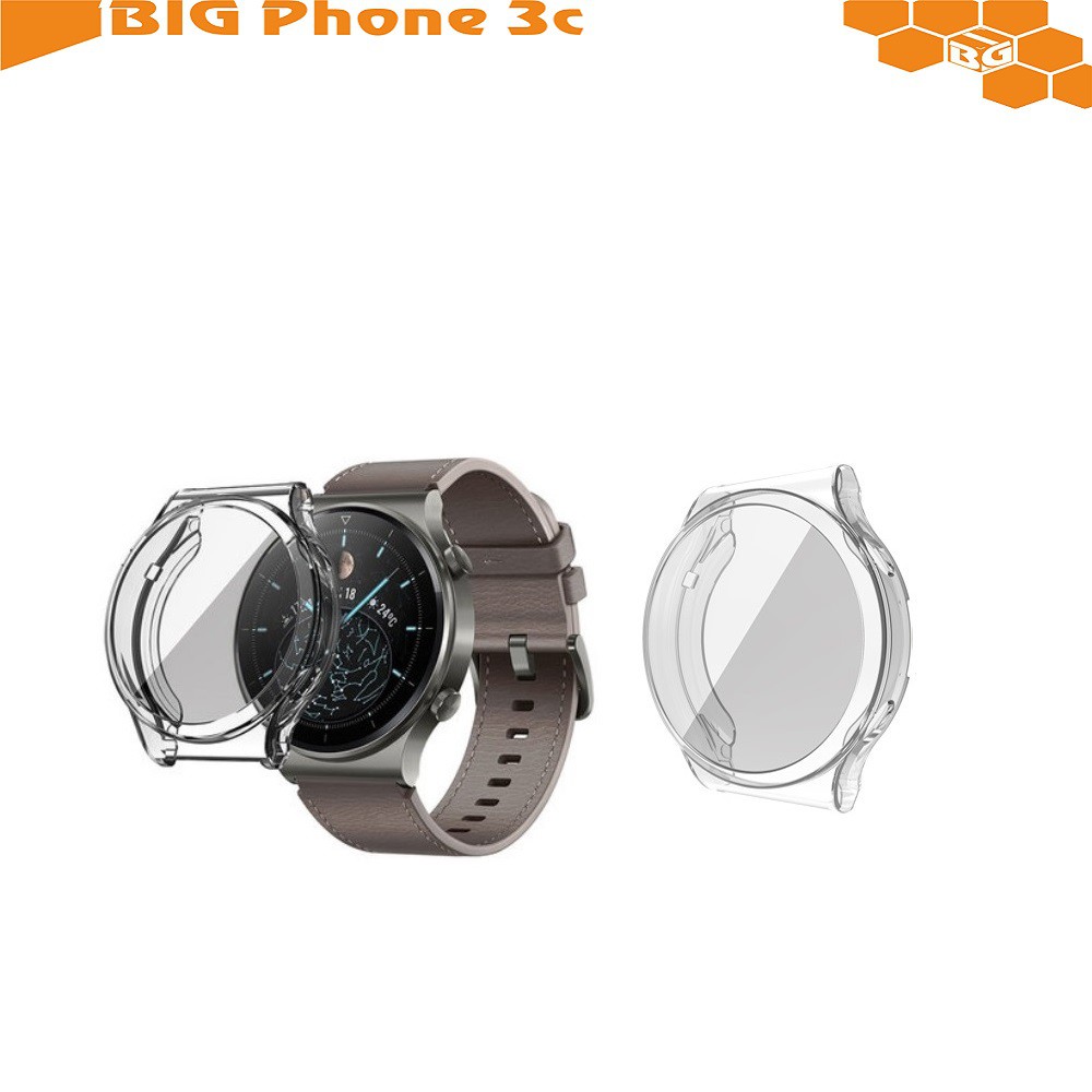 BC【PC透明殼】華為 HUAWEI WATCH GT2 pro 46mm 智慧手錶全包保護殼 清水套