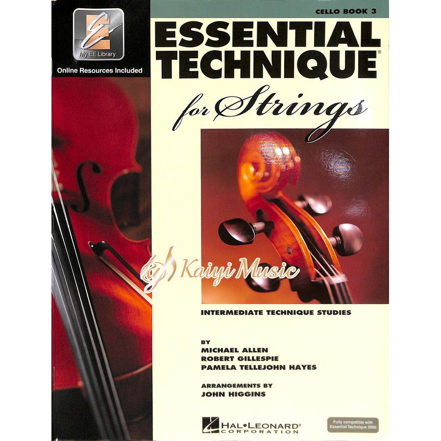 【凱翊 | HL】Essential Elements 大提琴教本 第3冊 附線上音檔 cello book 3