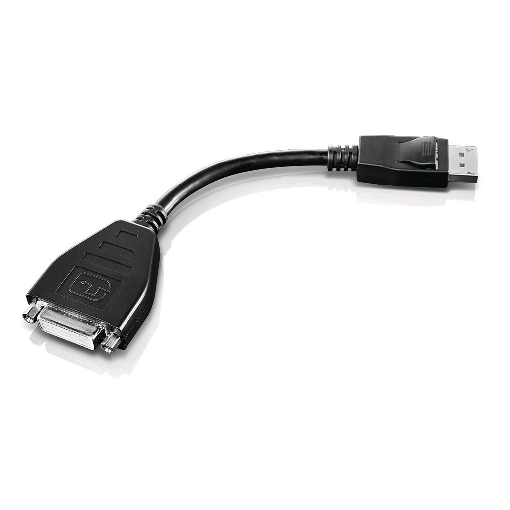 Lenovo Displayport to DVI-D DP to DVI-D DP轉DVI-D