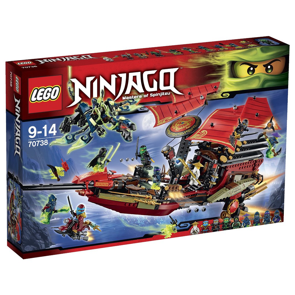 Lego 樂高 70738 忍者系列 Ninjago 旋風忍者 使命號之最終決戰