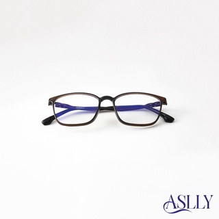 【ASLLY】玳瑁圓膠框藍光眼鏡 圓形鏡框 玳瑁色澤膠框 熱銷款 濾藍光 防眩光 LO1010