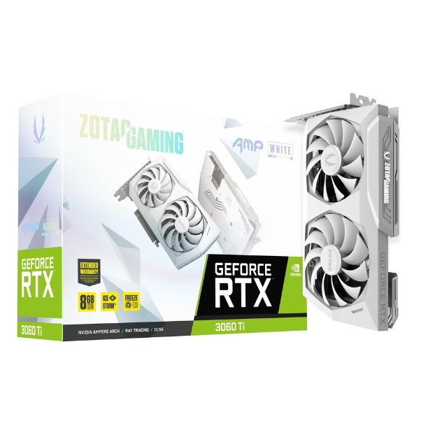 ZOTAC GAMING GeForce RTX 3060 Ti AMP White Edition LHR