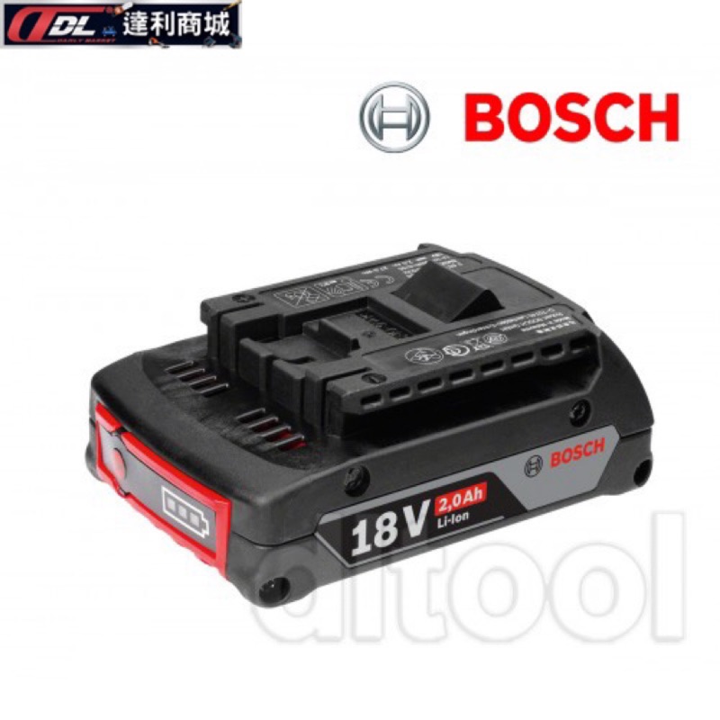 [達利商城]德國博世 BOSCH 18V 鋰電池 2.0Ah / 4.0Ah / 6.0Ah  充電器 AL1860