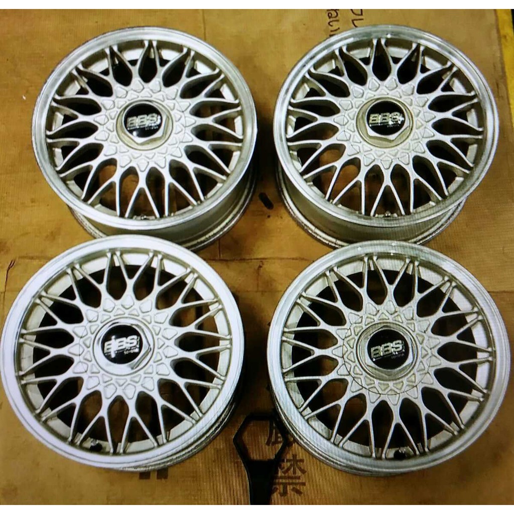 比比昂 日本改裝輪胎鋁框 人気のｂｂｓ Pcd加工品 希少サイズ 車高短軽自動車車等 s Rg15 6j 蝦皮購物