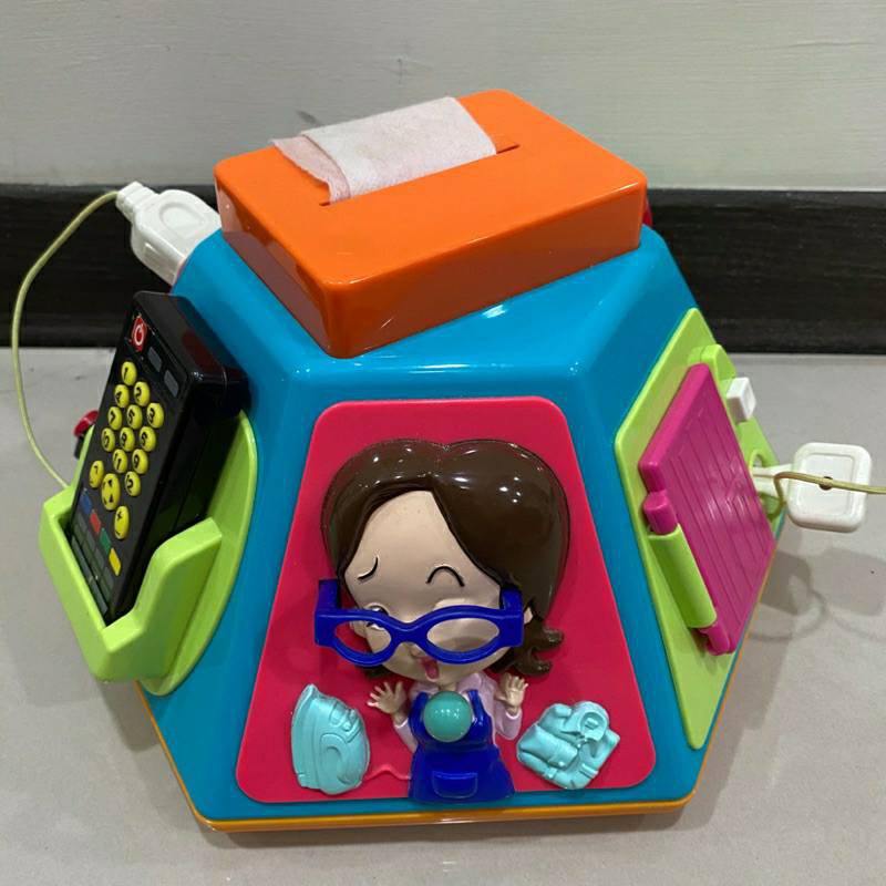 日本 People 玩具  六面屋  六面體  七合一  早教啟蒙益智玩具