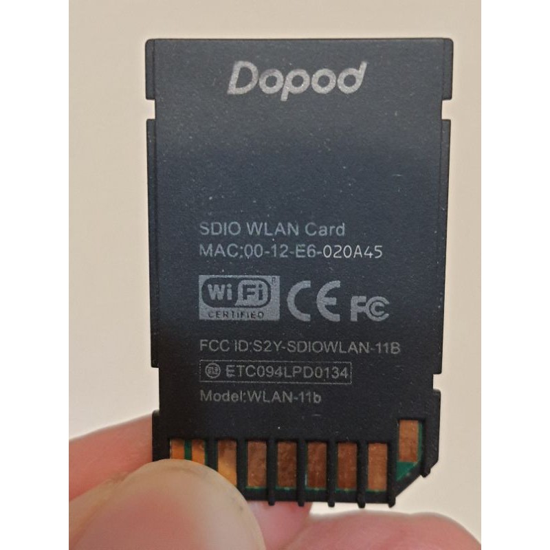 Dopod SDIO WLAN Card