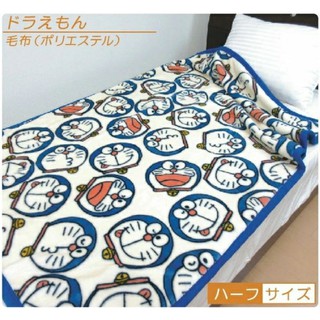 日版❣日本限定 哆啦A夢 50週年 超柔軟保暖 絨毛毯子 毯子 棉被 被子 披肩 三麗鷗 小叮噹 Doraemon 毛毯