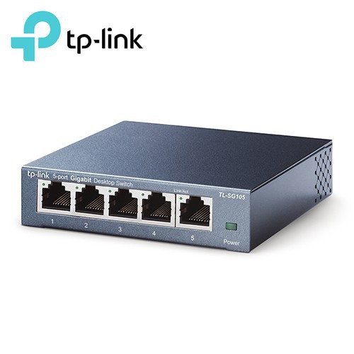 TP-Link TL-SG105 5埠 鋼鐵機殼 網路交換器 廠商直送