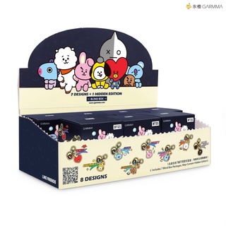 GARMMA 永橙 宇宙明星BT21 立體公仔鑰匙圈 盲盒 盒玩公仔 (一套7隻不重複)【魔力電玩】