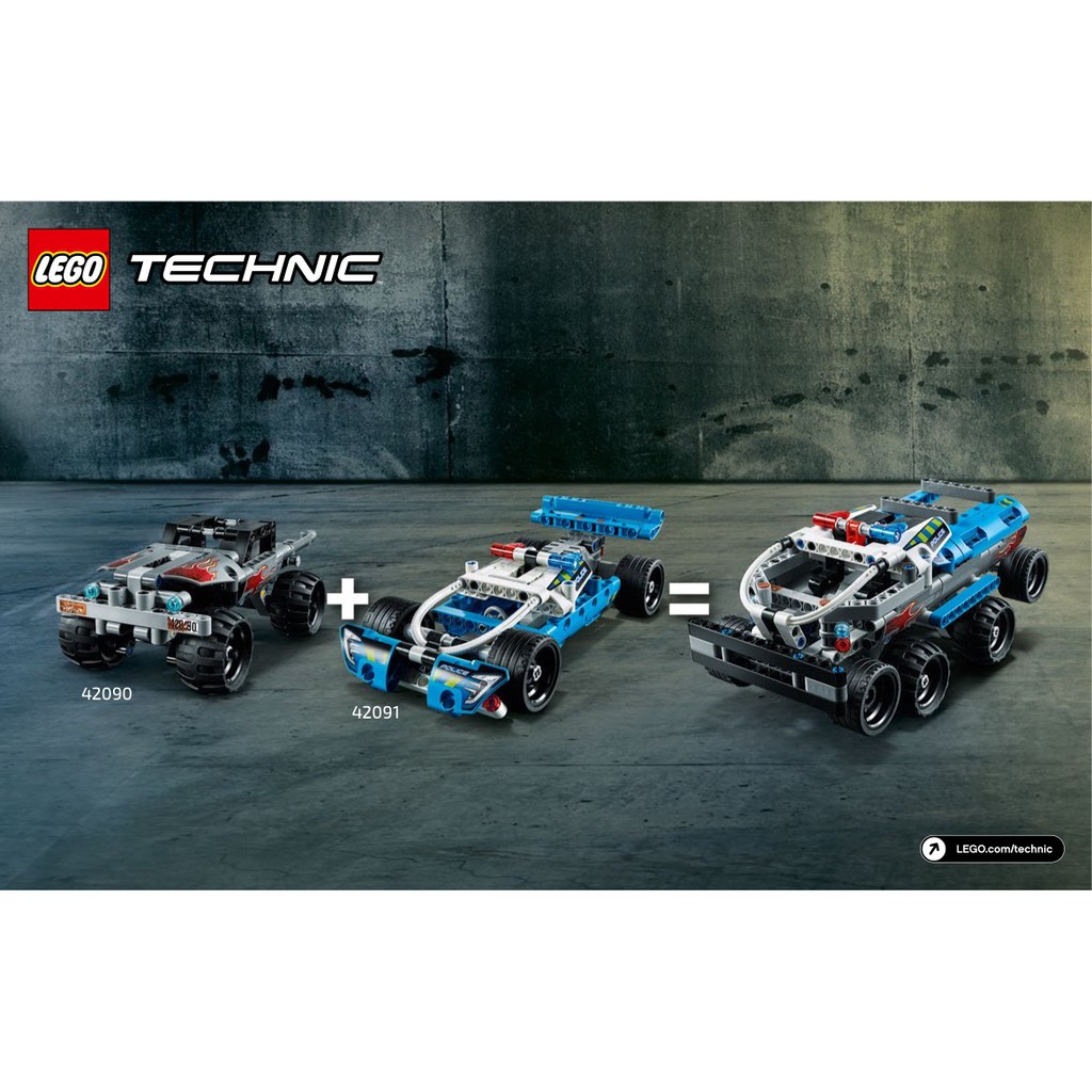 現貨 LEGO 樂高 42091 Technic 科技系列 員警追逐車 全新未拆 公司貨