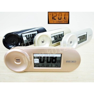 《 精準鐘錶 》免運🔥日本 精工 SEIKO 燈光 音量可調整 時鐘 桌鐘 鬧鐘 QHL067P、QHL067