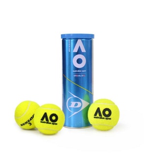 【英明羽球】DUNLOP 網球 AO 澳網 比賽球 澳網 網球 AUSTRALLIAN OPEN (3入)