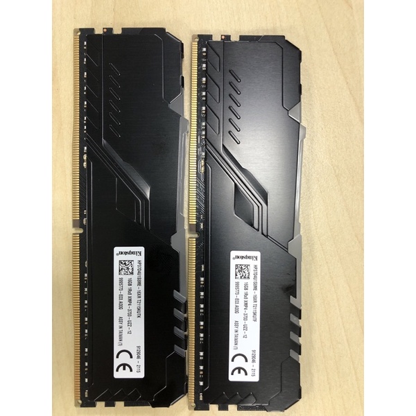 Kigngston金士頓 Fury Beast RGB 獸獵者 16Gx2 DDR4 RAM記憶體 3733 二條
