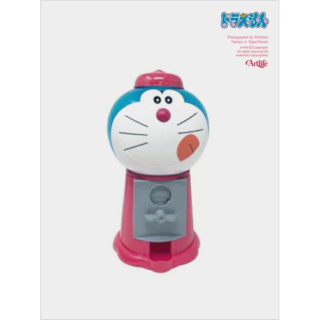 Artlife Doraemon Gacha ドラえもんガムガチャバンク哆啦a夢小叮噹糖果扭蛋機 蝦皮購物