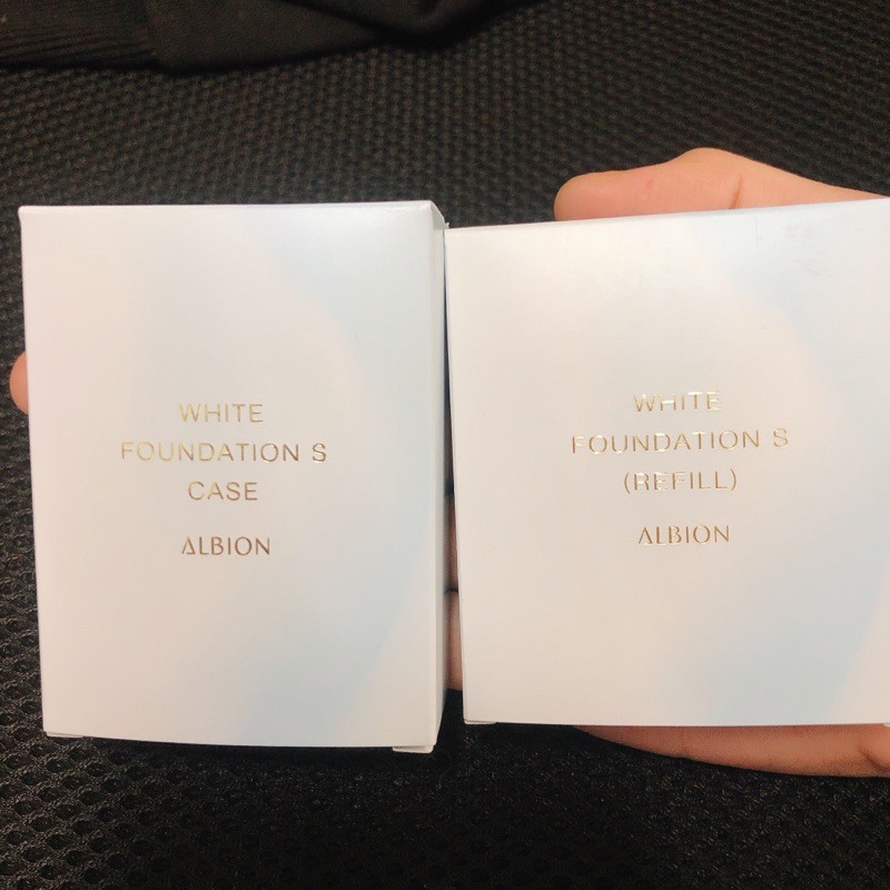 【保留中】ALBION 皙潤雪膚光感粉餅盒+粉餅