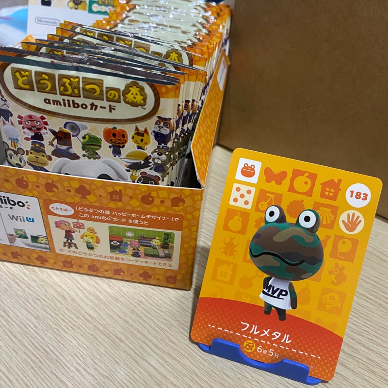 現貨🔥 正版 日版 動物森友會 amiibo 卡片  No.183 迷仔   動物之森  動森 卡包 現貨免運