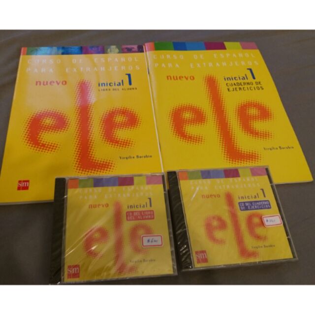 西班牙語學習用書: Nuevo ELE Inicial 1 - Libro del Alumno +CD (課本+CD)