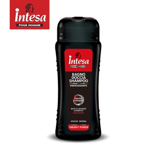 【intesa 英德仕】古龍香氛-洗髮沐浴凝膠 500ml (牛磺酸+咖啡因/能量活力)