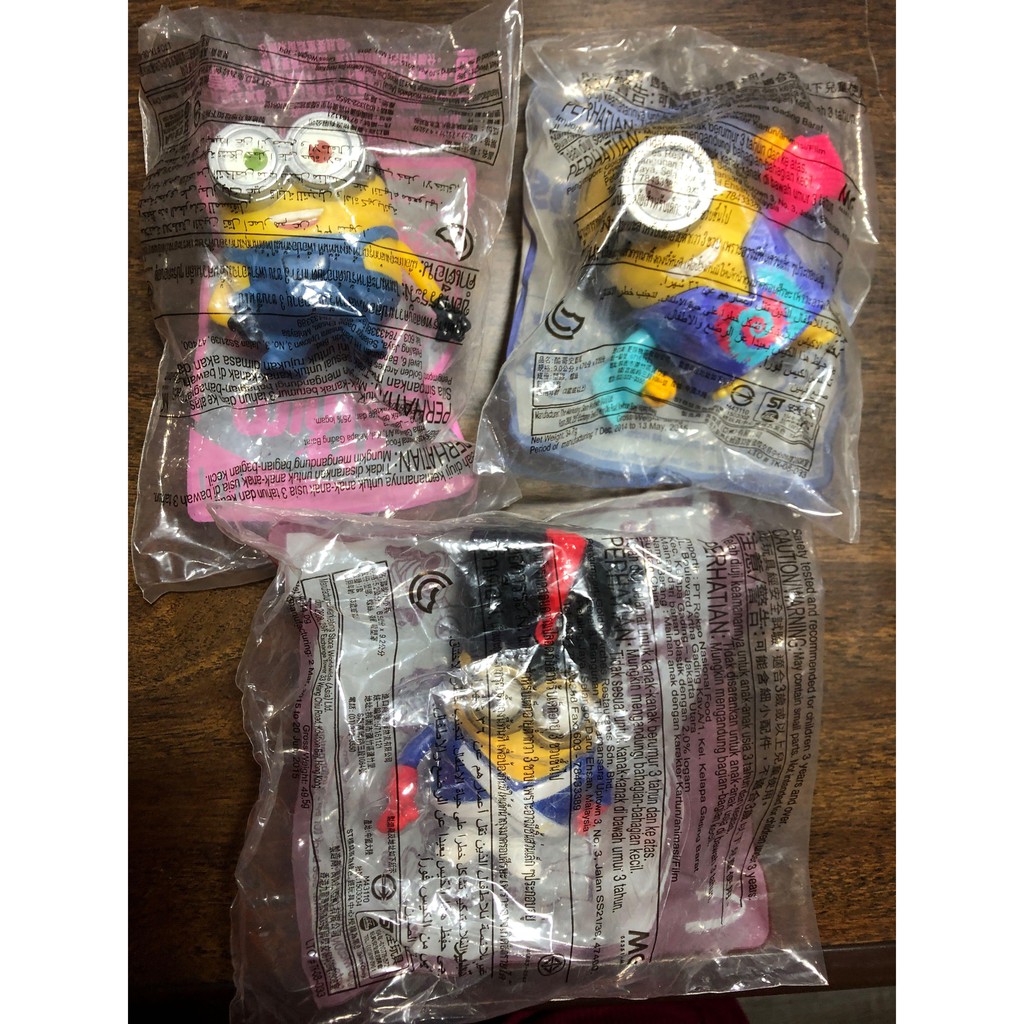 MinIons 小小兵 公仔 玩具 全新未拆 麥當勞