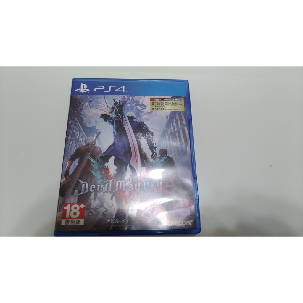 PS4 遊戲片 惡魔獵人5 Devil May Cry 5 (無附中文DLC)