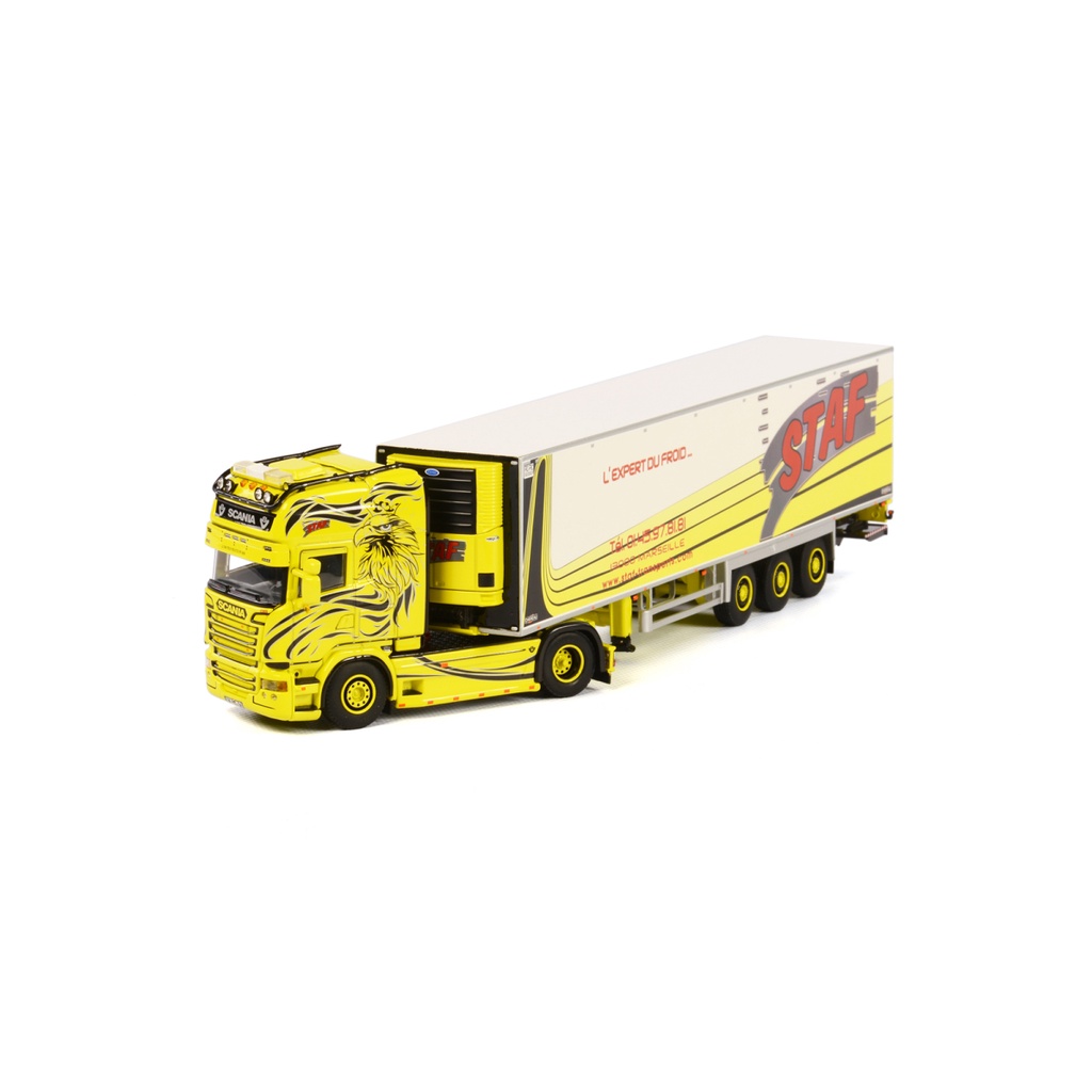 1/50 貨櫃車 拖車 WSI 01-1695 SCANIA STREAMLINE TOPLINE - STAF