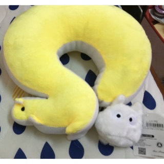 松鼠頸枕、