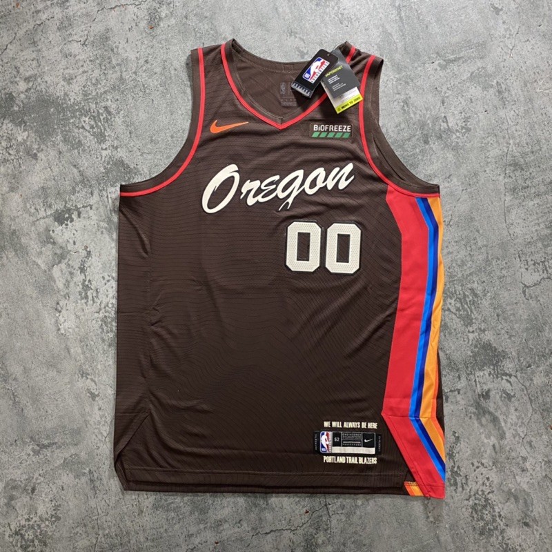 Carmelo Anthony 拓荒者隊城市版球員版nba球衣甜瓜lillard 蝦皮購物
