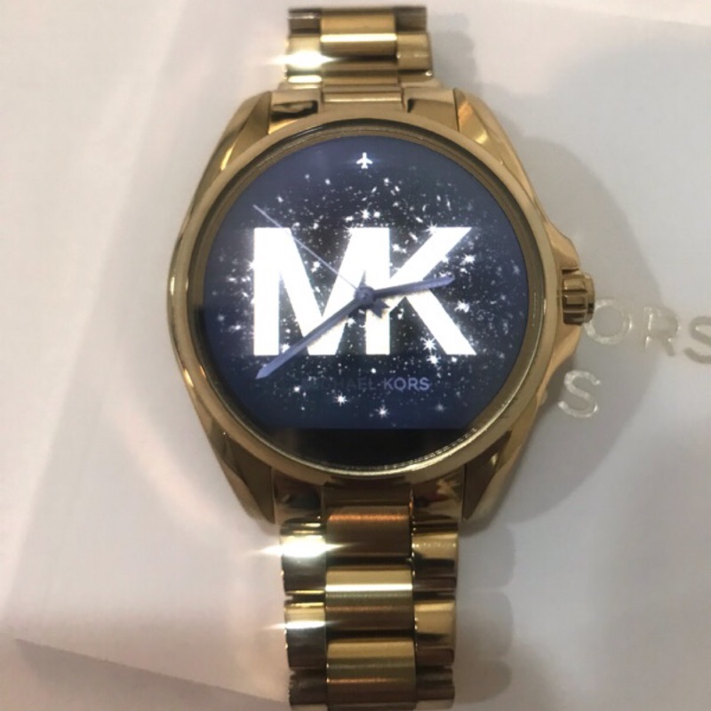 MICHAEL KORS Smartwatch MK智慧型手錶-金色/45mm 智能錶 電子錶 MKT5004