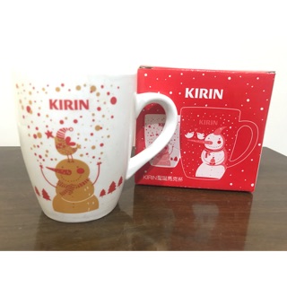 KIRIN聖誕馬克杯/陶瓷湯碗（附湯匙）/萬用收納包