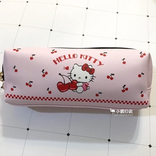 【現貨】日本 sanrio 三麗鷗 Hello Kitty 雙層大容量筆袋 化妝包｜小鶴日貨