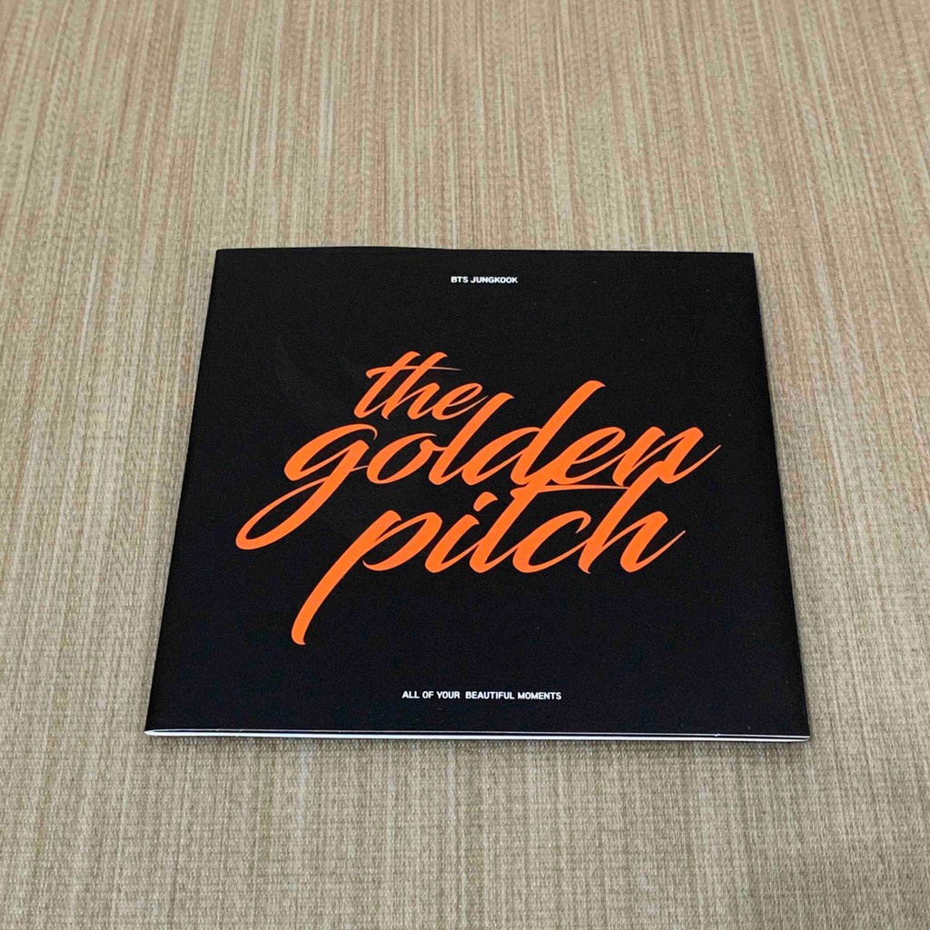 BTS JungKook 柾國 JK 韓站DVD The Golden Pitch 空白筆記本 整組不拆賣 韓站周邊