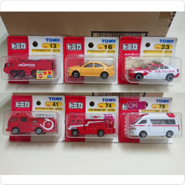 【現貨】Tomica Tomy 藍標 吊卡 No.13/16/23/41/74/79