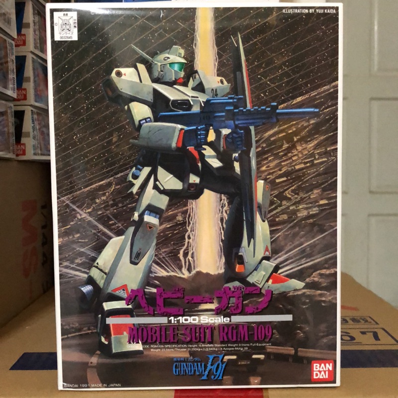 1:100 RGM-109 赫維鋼 鋼彈 F91 聯邦
