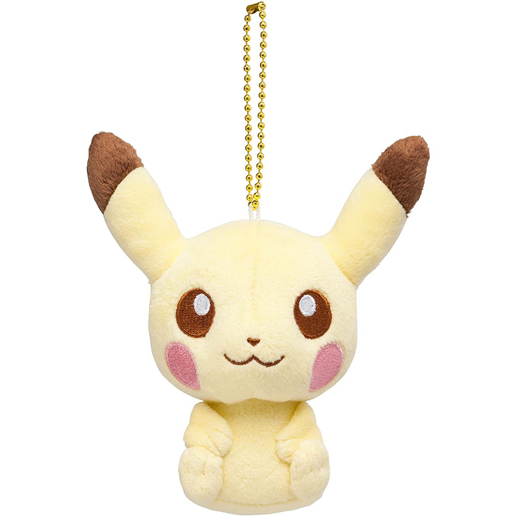 【訊地ノ心】寶可夢中心 ●Pokemon Petit Pastel● 皮卡丘 布偶吊飾 (絕版品)