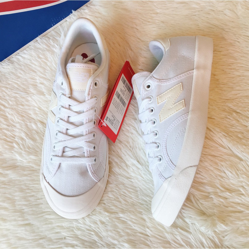 【CHII】 韓國代購 New Balance 帆布鞋 全白 白色 奶油底 PROCTSAA