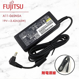 FUJITSU 變壓器 65W 富士通 A11-065N5A LIFEBOOK U554 E753 P702 UH572