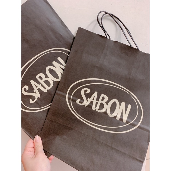 各式專櫃紙袋-SABON / agnes b. / NIKE JORDAN（金）