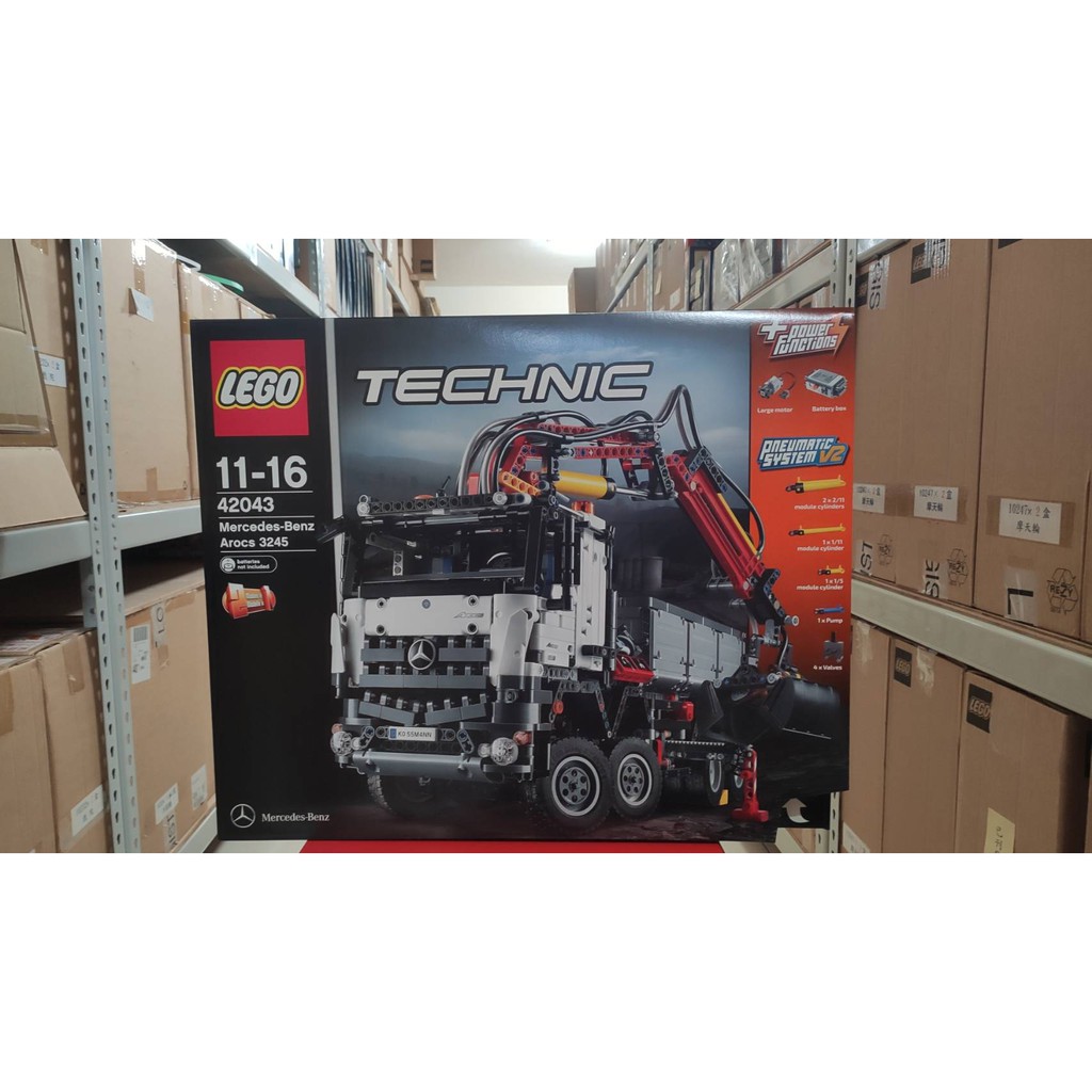 全新未拆 絕版品 樂高 LEGO 42043 梅賽德斯賓士貨卡車 TECHNIC 科技系列   現貨可面交