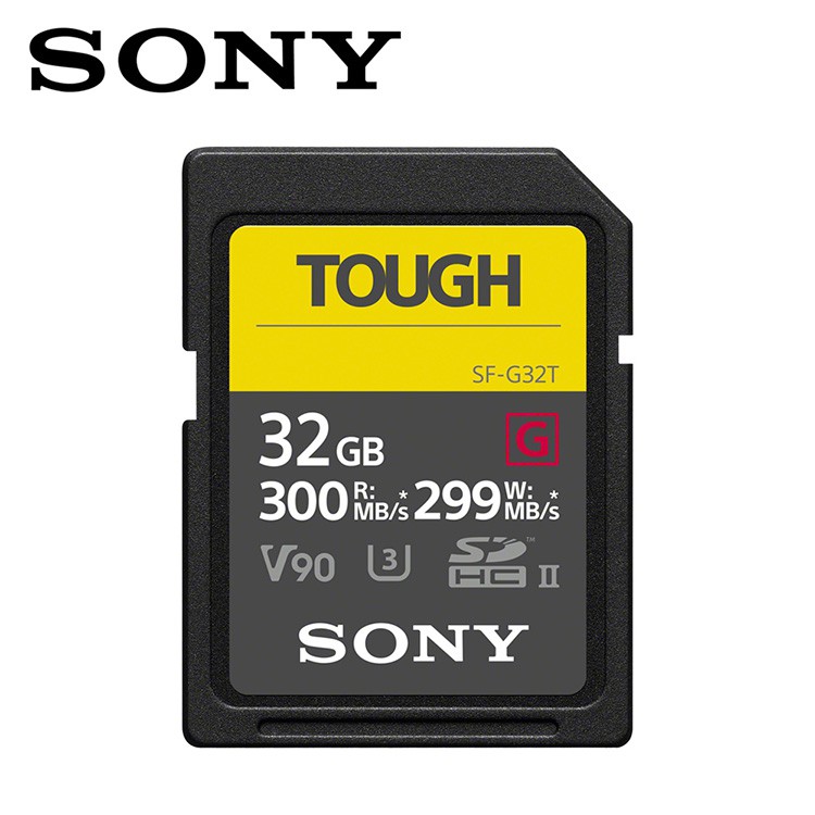SONY SF-G TOUGH UHS-II 高速存取記憶卡 32GB