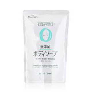 日本 熊野油脂 PharmaACT 無添加 沐浴乳 450ml 補充包 皇后廚房