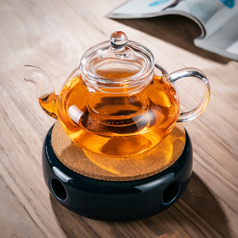 （皇家茶莊）日式復古溫茶爐小火爐蠟燭煮茶底座保溫暖茶器提香器烘茶爐溫茶器