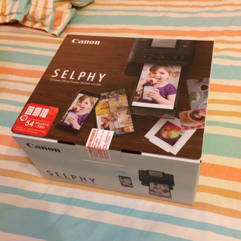 Canon selphy cp1300 黑色 wifi熱昇華印相機