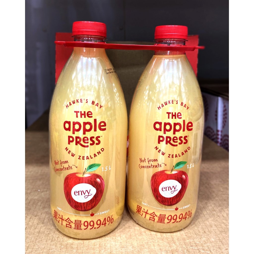 台中市 好市多 24H及時送 (開發票統編) 紐西蘭進口愛妃蘋果汁 進口蘋果汁 蘋果汁 非濃縮還原 2入