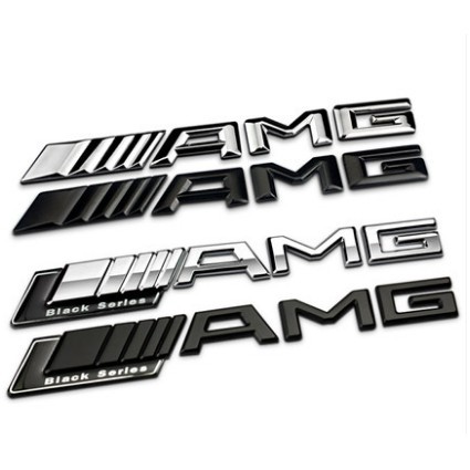 適用於BENZ 賓士 AMG 3D立體尾標誌貼 高品質 SLS AMG C E GLK SLK C/E/S全系列