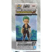 全新 正版 白證 代理  WCF 海賊王 劇場版 電影版 STAMPEDE VOL.2  索隆 公仔 ZORO ONE