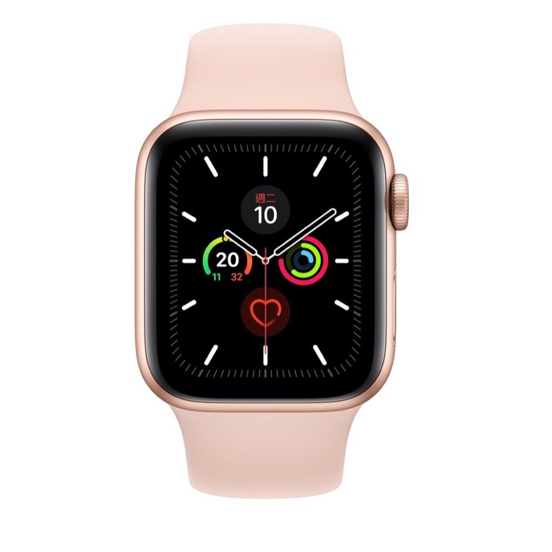 專櫃正品全新未拆Apple Watch Series 5 玫瑰金運動型GPS