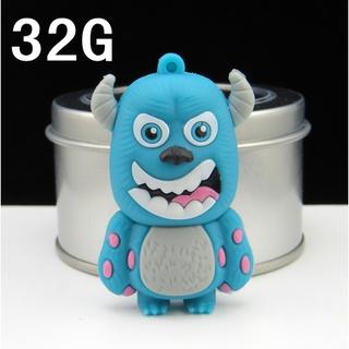 怪獸電力公司 大眼怪 毛怪 迪士尼 卡通 USB 造型隨身碟 32G 創意情人節訂製特殊特別禮物生日禮婚禮結婚小物