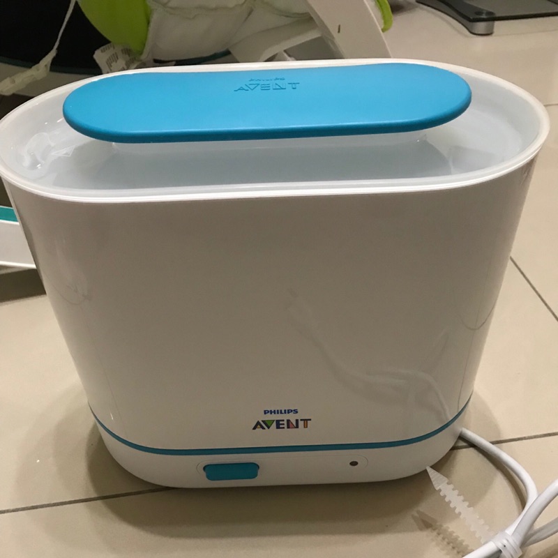 飛利浦 PHILIPS AVENT 奶瓶 消毒鍋 九成新 送AVENT餐具組