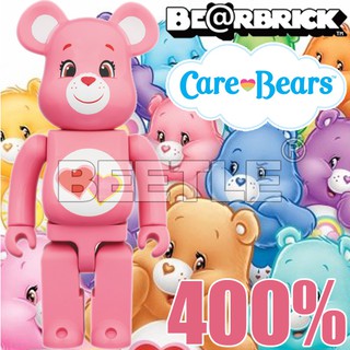 BEETLE BE@RBRICK CARE BEARS LOVE-A-LOT BEAR 愛心熊 彩虹熊 粉 400%